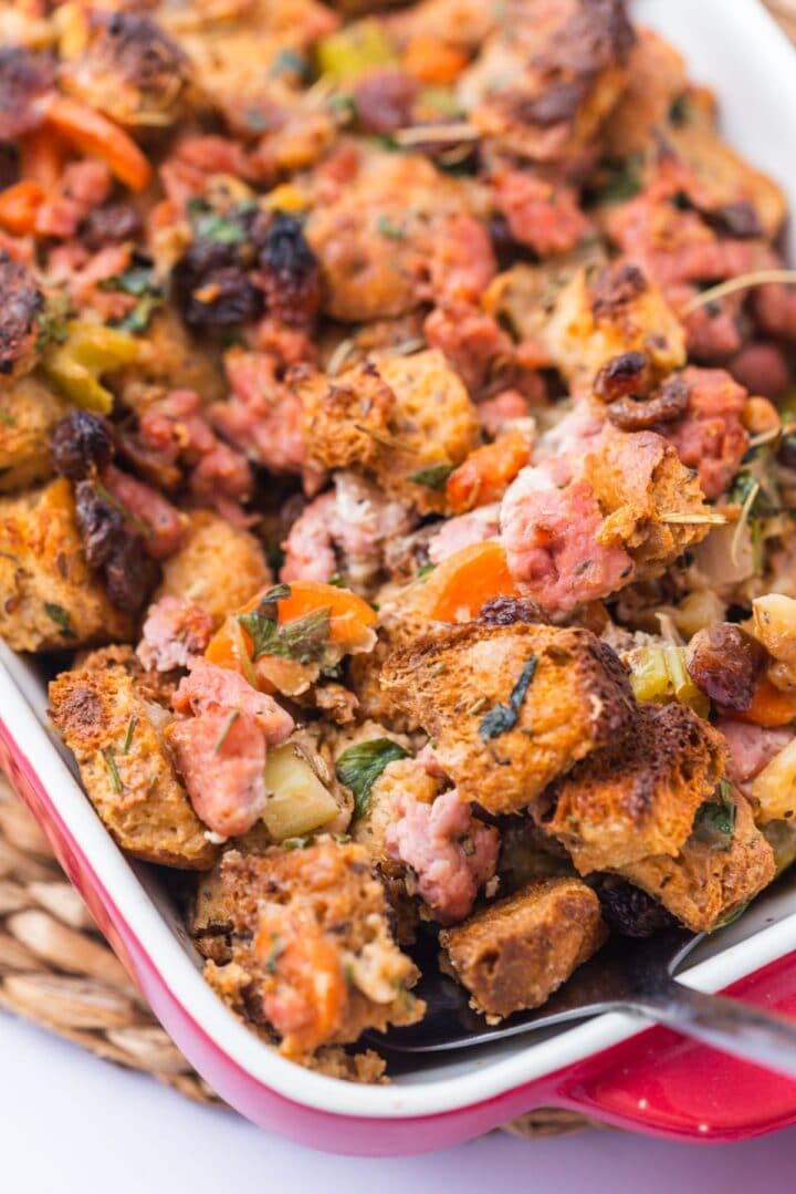 Sausage Sourdough Stuffing