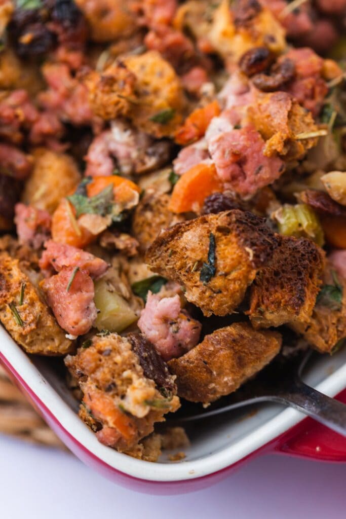Sausage Sourdough Stuffing