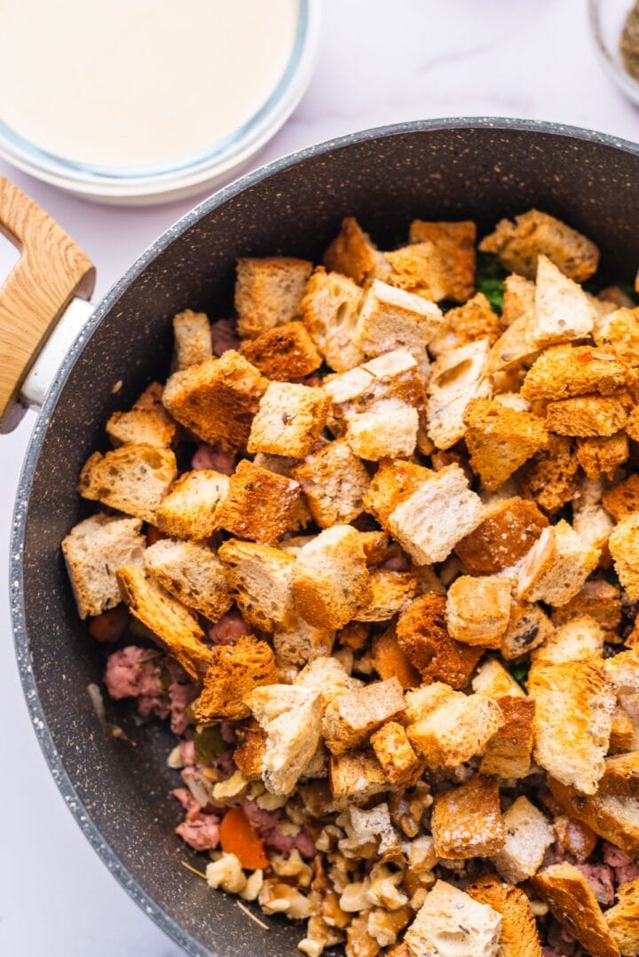 Sausage Sourdough Stuffing