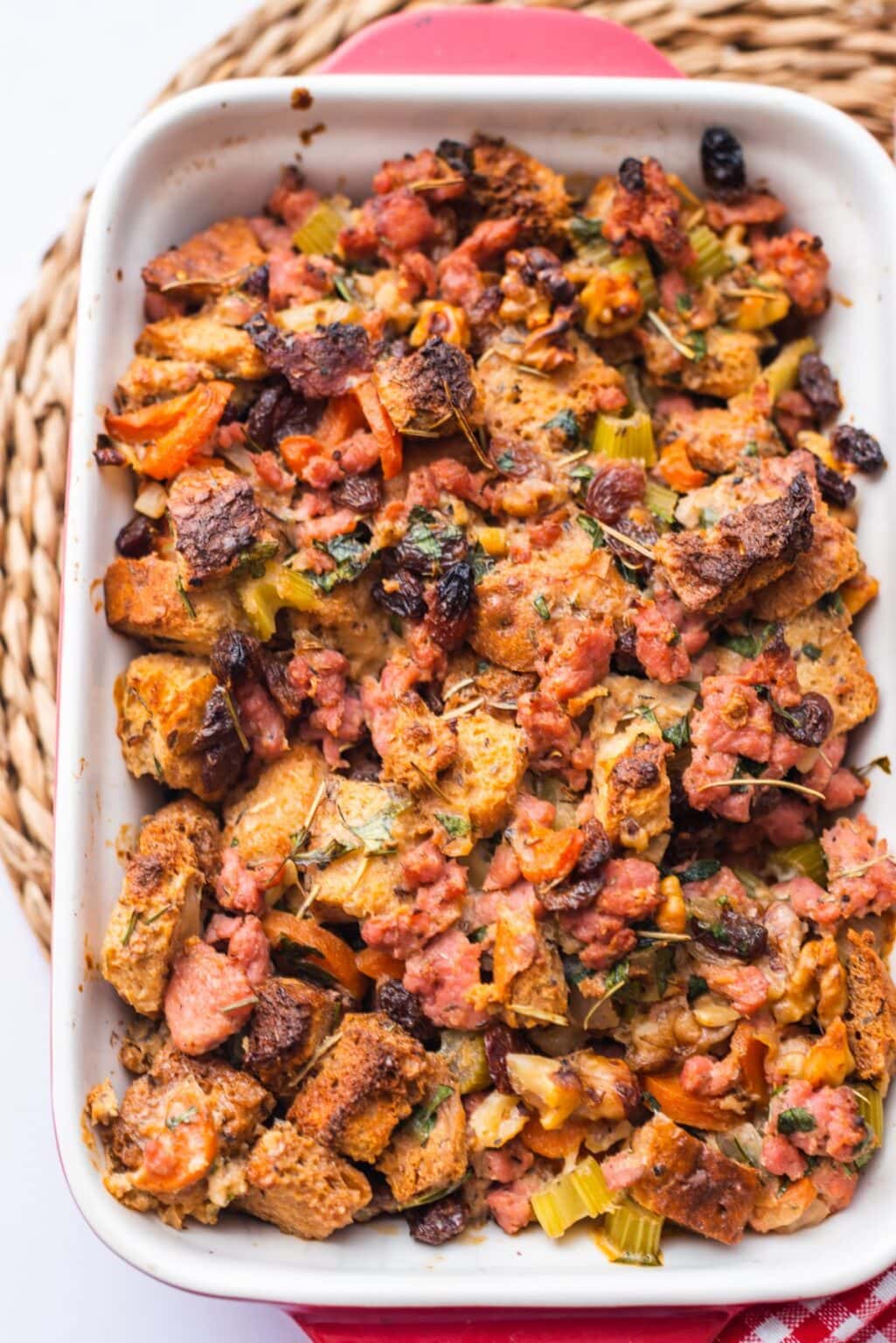 Sausage Sourdough Stuffing 