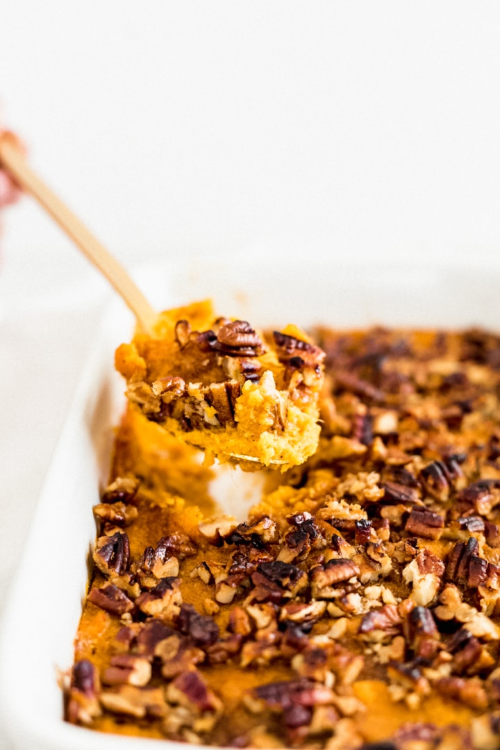 Sweet Potato Pecan Casserole