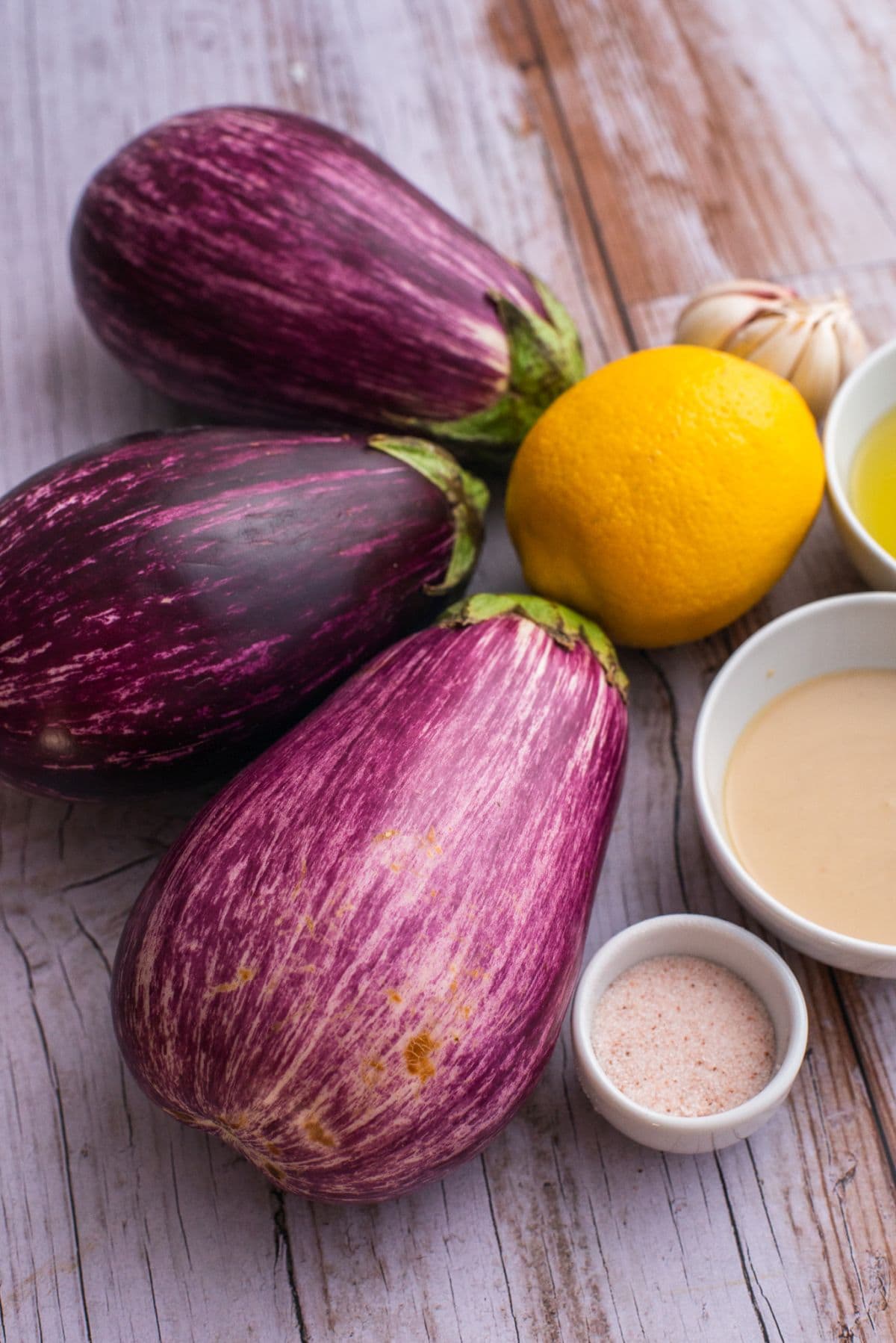 Eggplant dip ingredients
