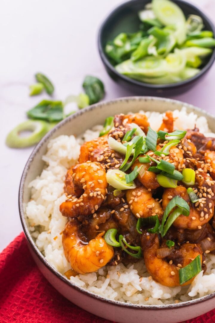 Kung Pao Prawns