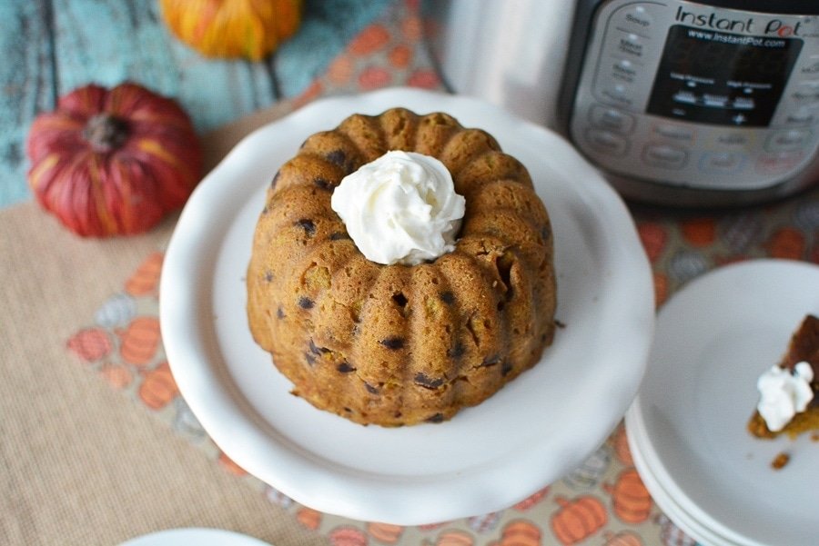 Pumpkin Chocolate Chip Bundt Cake