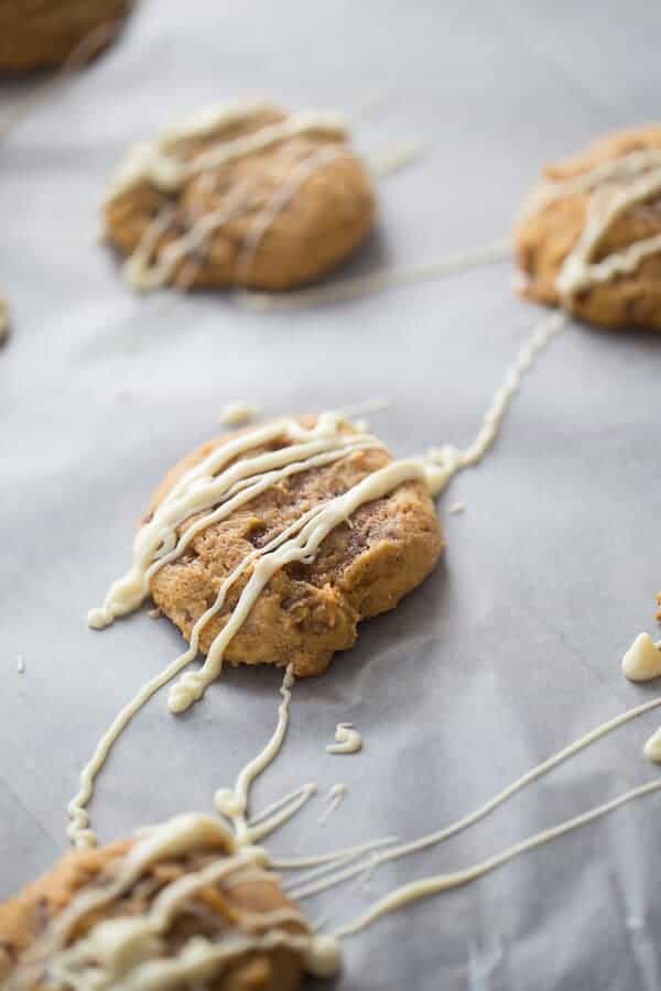 Pumpkin Toffee Cookies