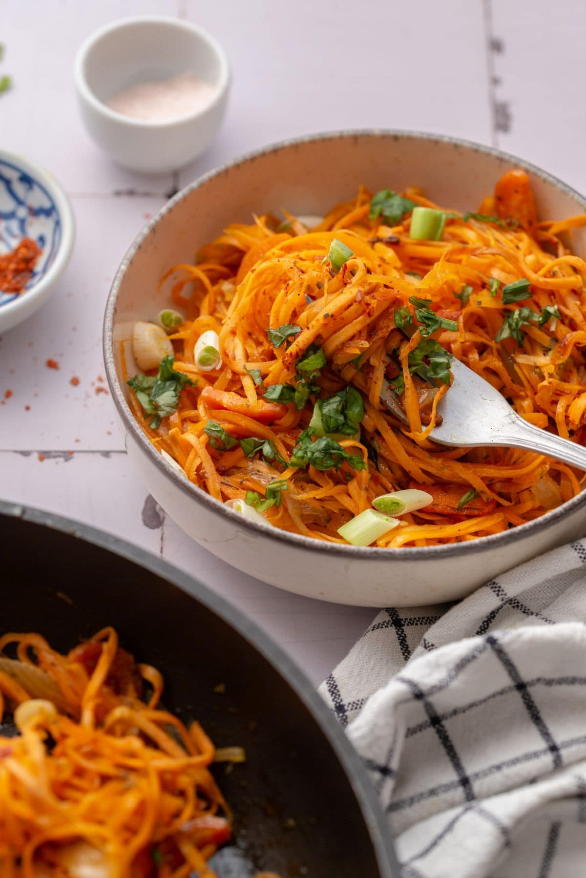 Sweet potato noodles 2