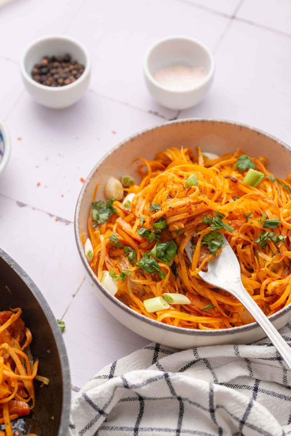 Sweet potato noodles step 12