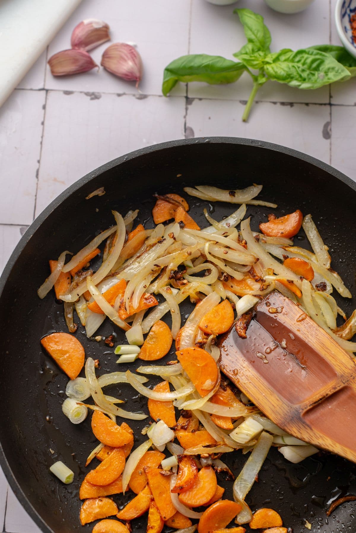 Sweet potato noodles step 6