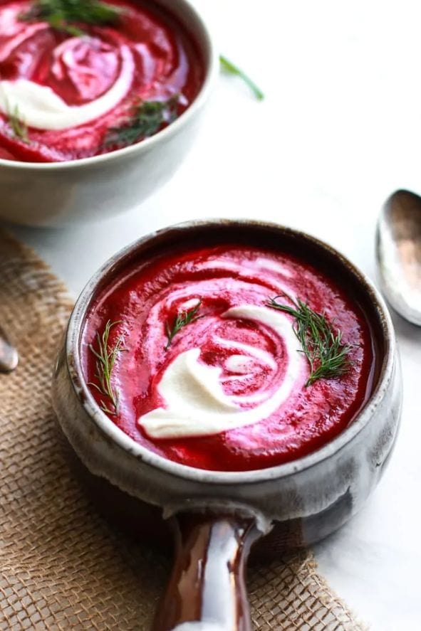 Velvety Beet Soup