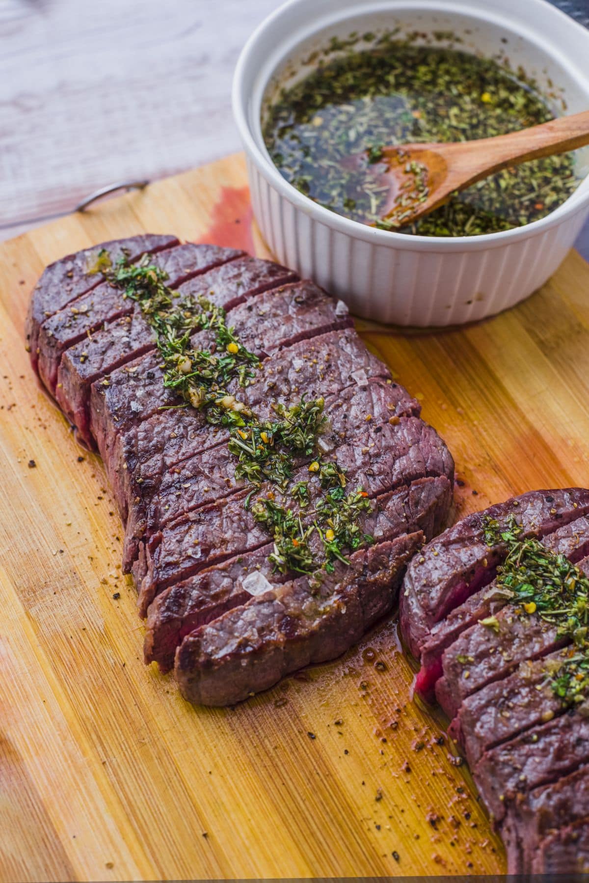 Chimichurri steak 1