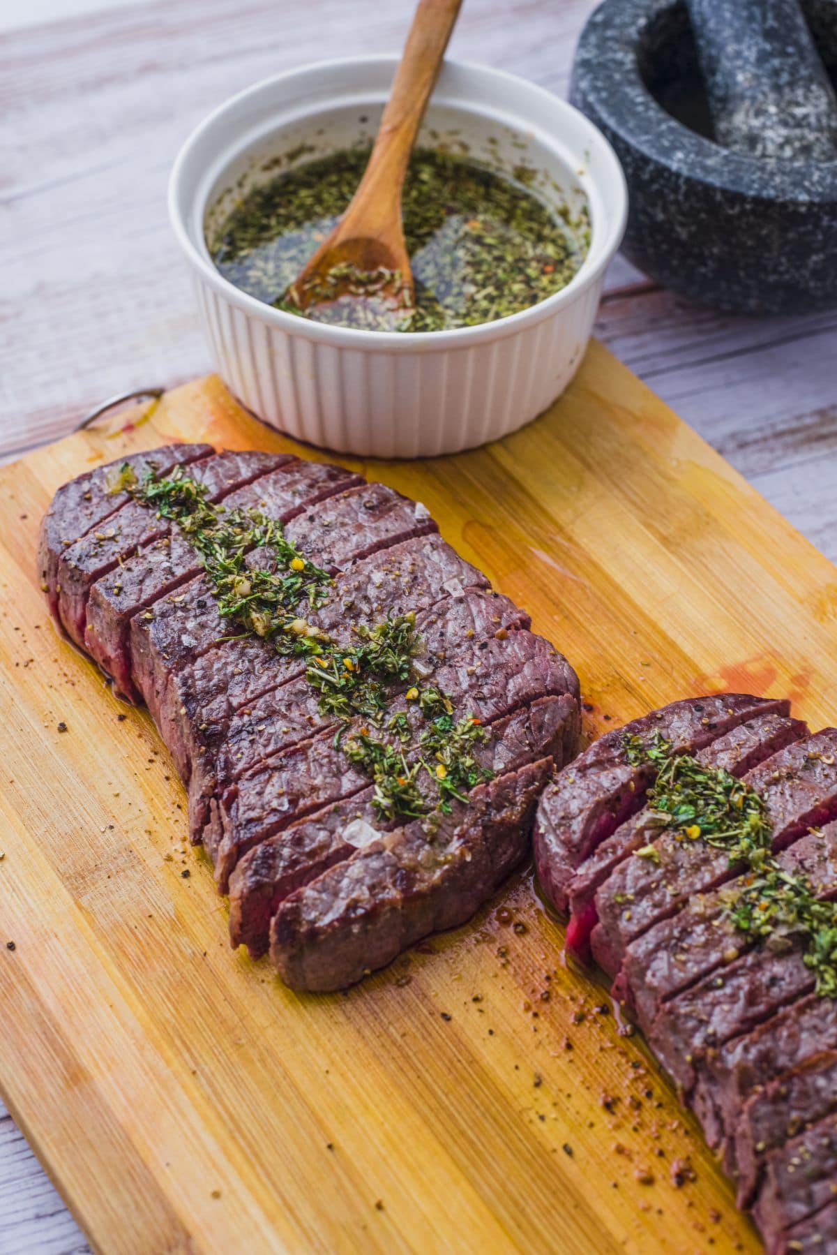 Chimichurri steak 2