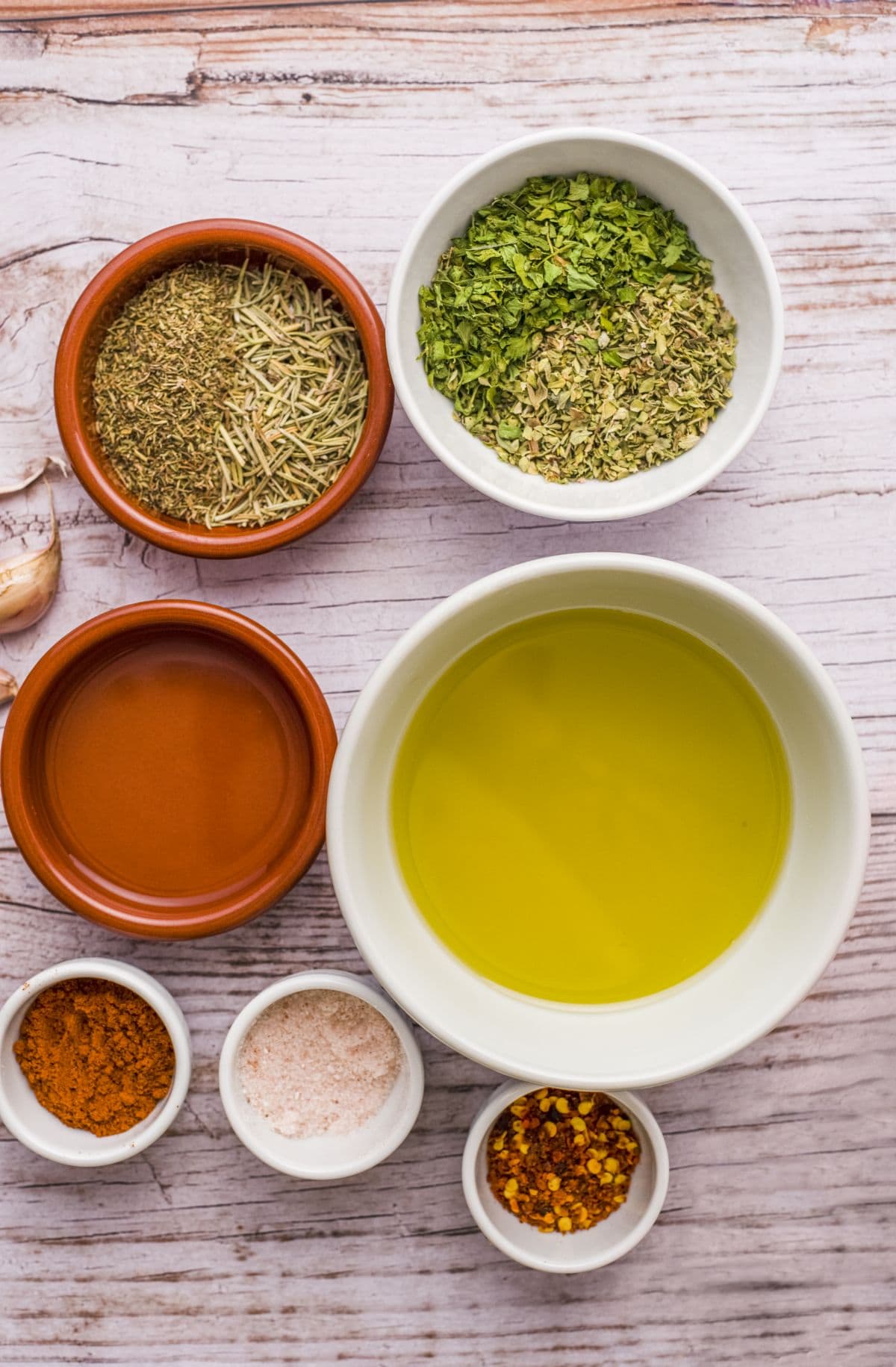 Chimichurri steak ingredients 