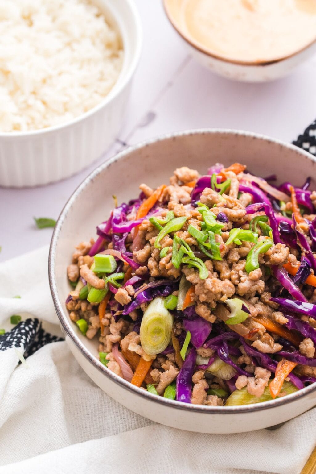 Eggroll in a bowl