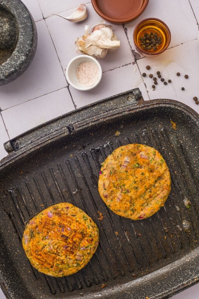 Grilled Veggie Burgers