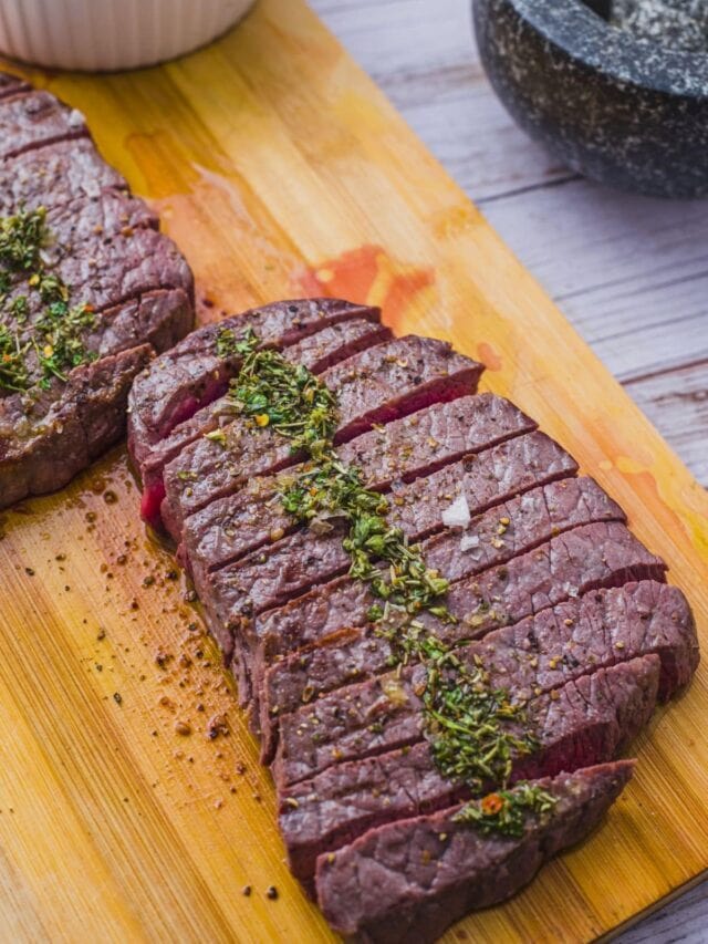 Chimichurri steak