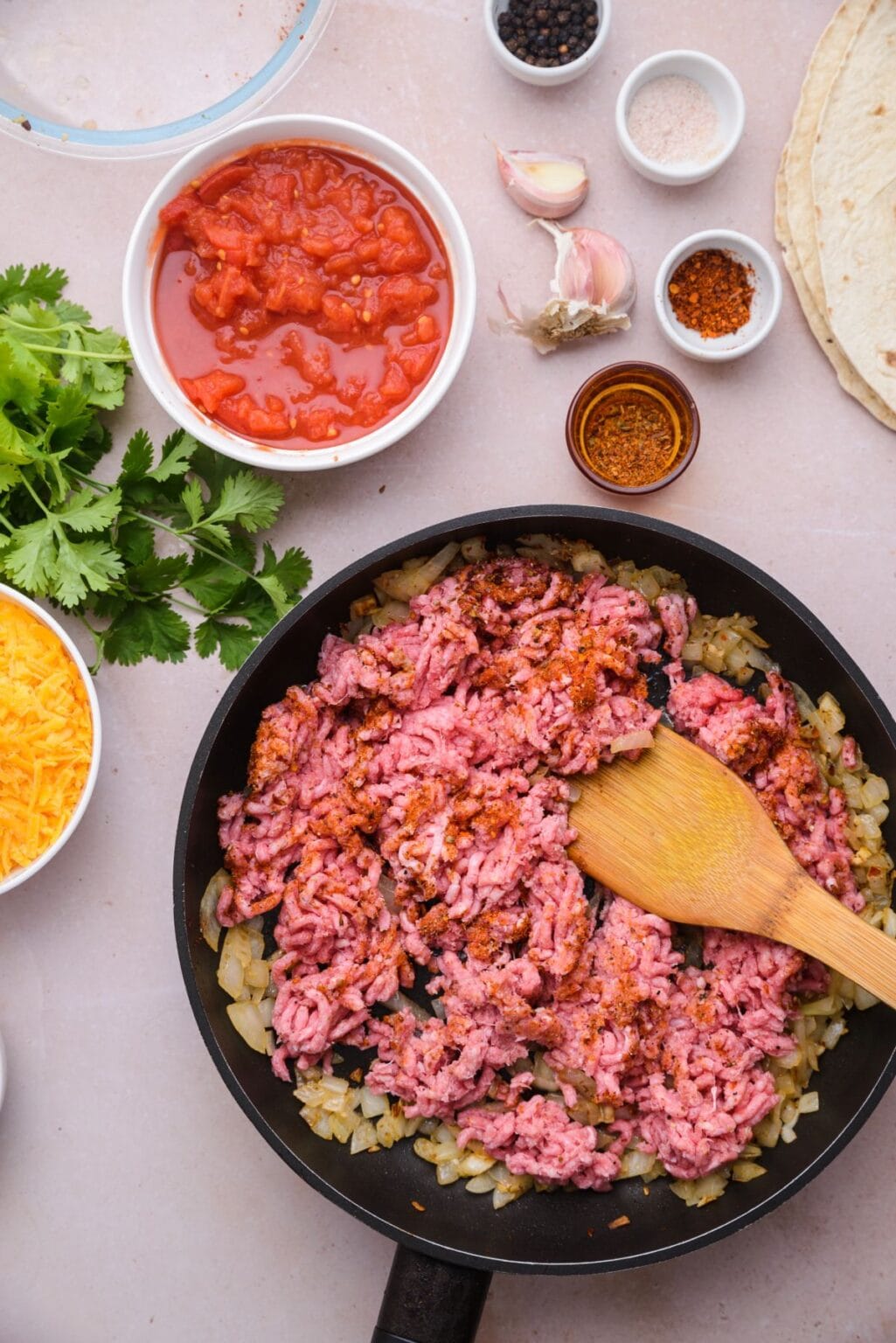 Sheet Pan Beef Quesadillas
