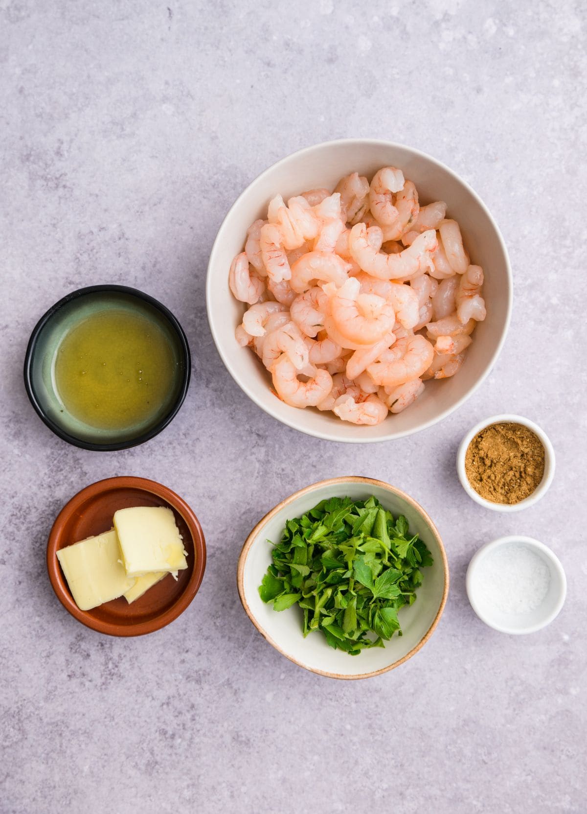Honey butter old bay shrimp ingredients