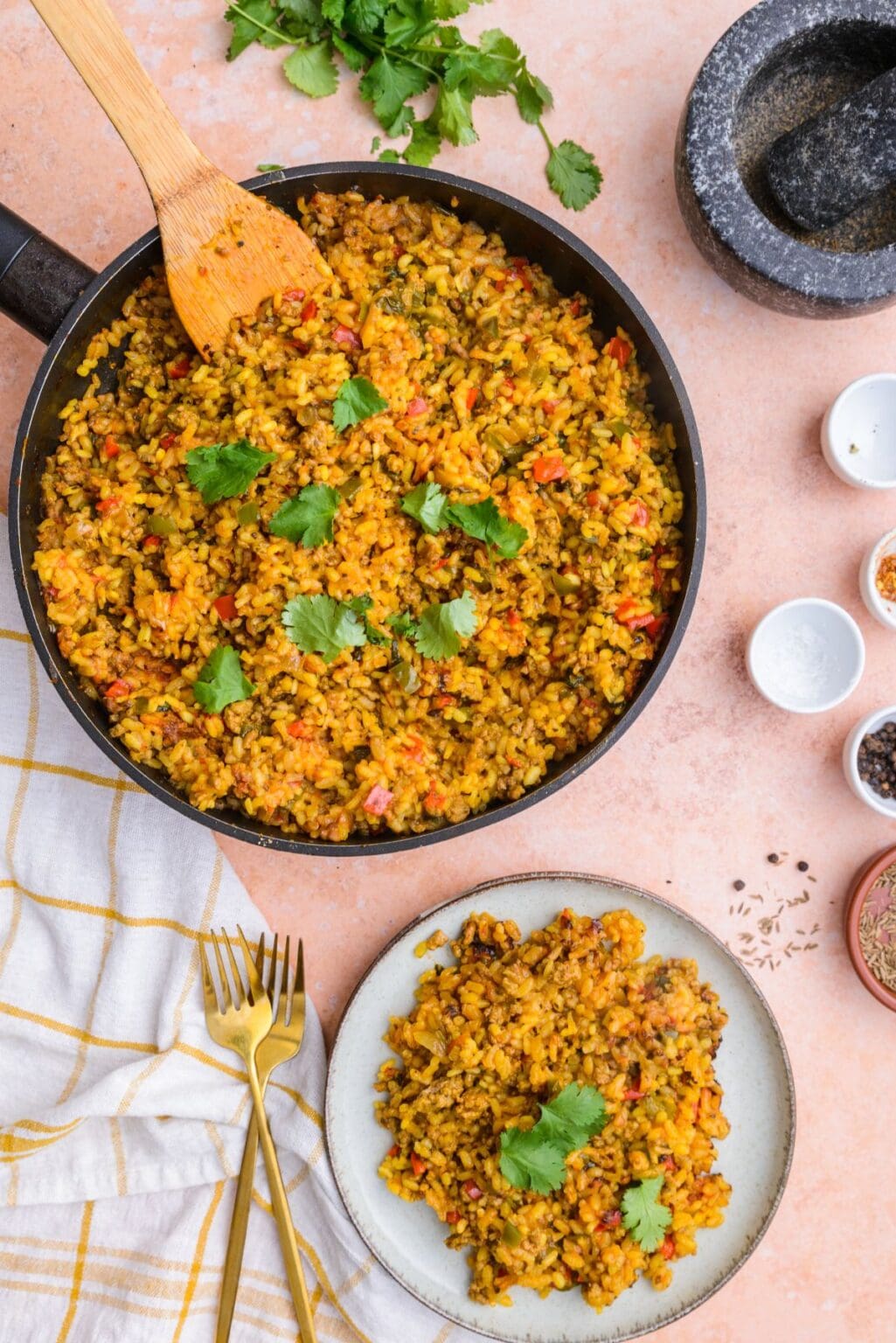 Spanish Rice with Ground Beef