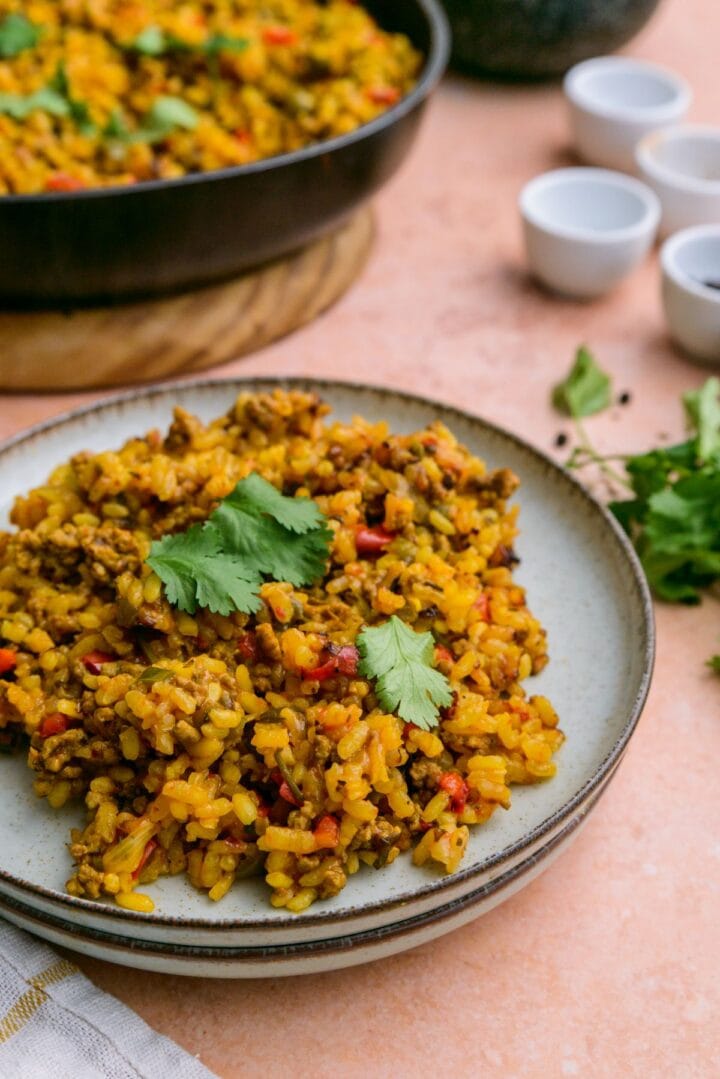 Spanish Rice with Ground Beef