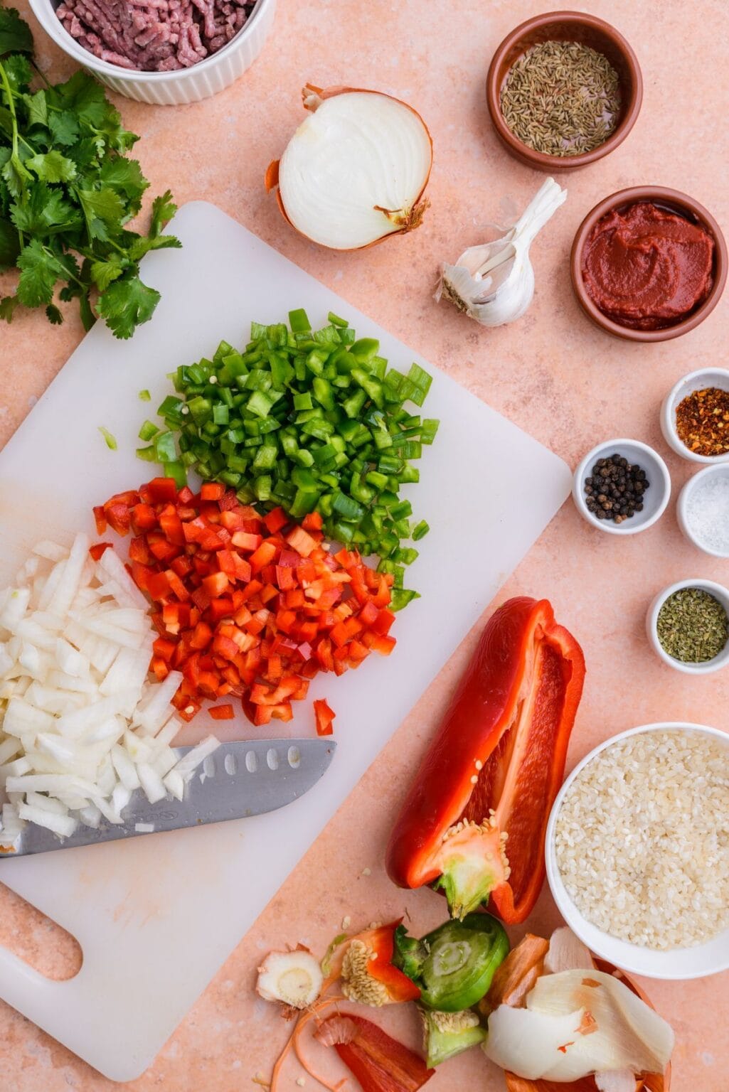 Spanish Rice with Ground Beef
