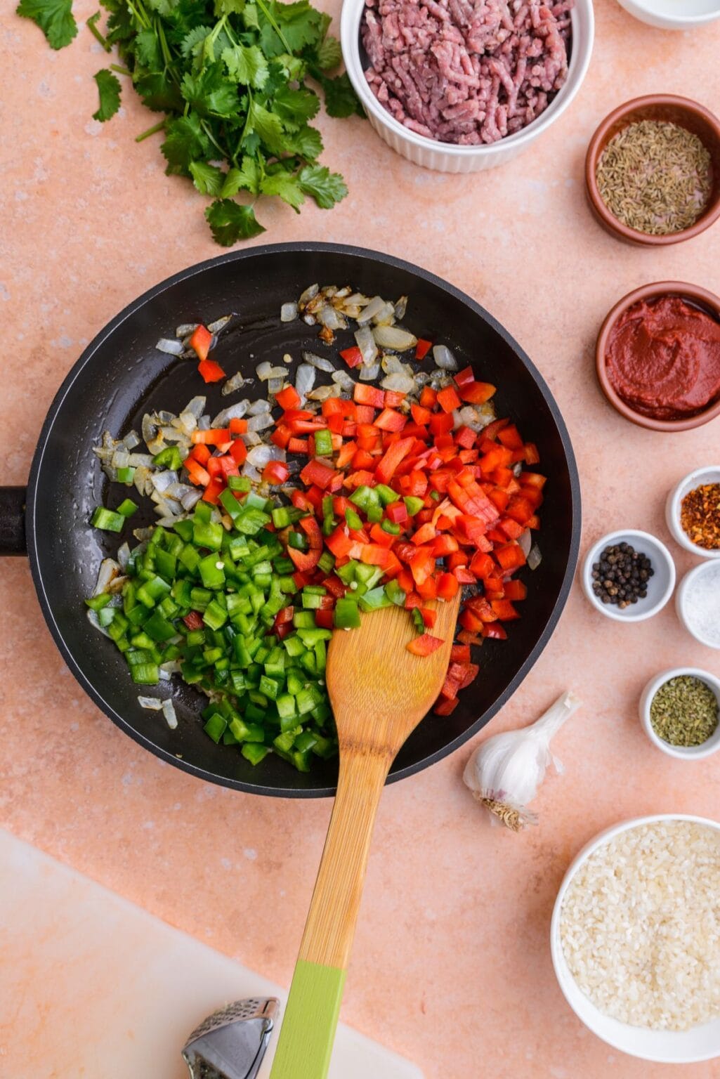 Spanish Rice with Ground Beef