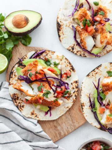 Air Fryer Fish Tacos Started Replacing Fried Versions For Weeknight Dinners