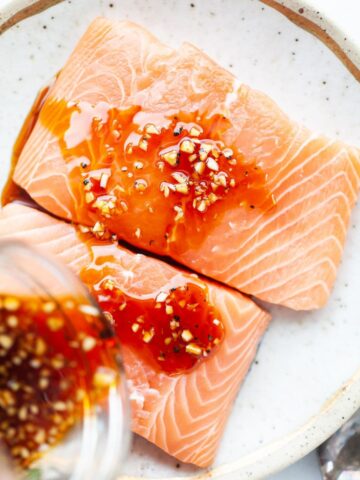 Air Fryer Salmon Doesn't Need a Marinade. This Maple Soy Glaze Does the Work Instead