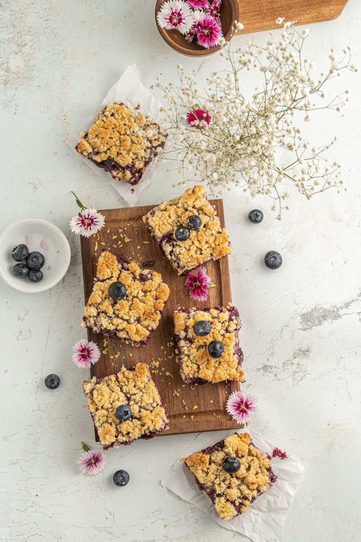 Berry crumble
