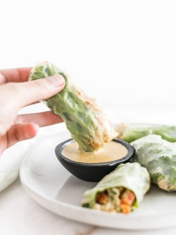 Chicken Salad Got Wrapped in Rice Paper and Somehow Became a Better Lunch