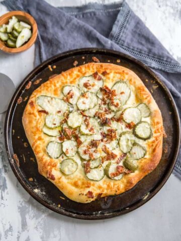 Dill Pickles Started Showing Up On Homemade Pizza
