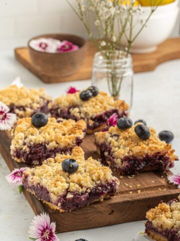 Fresh Berries Replace Store-Bought Jam in These Crumble Bars