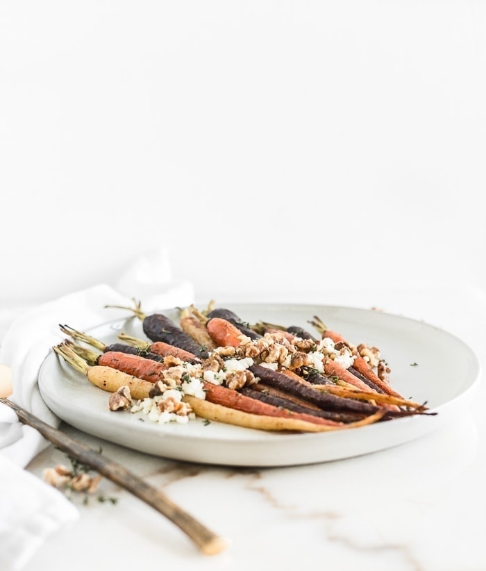 Maple Dijon Roasted Carrots