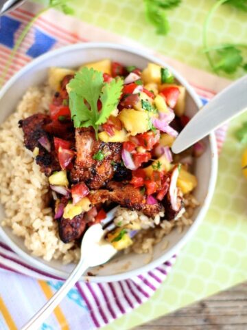 Pineapple Started Showing Up On BBQ Chicken Plates For A Reason