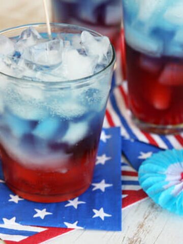 Red, White, And Blue Drinks Started Showing Up Beside Every Fourth Of July Dessert