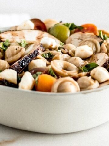 Someone Brought Caprese Salad To A Cookout And Added Chicken And Pasta