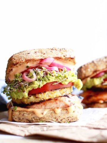 The Secret Behind This Father's Day Burger Isn't the Chicken