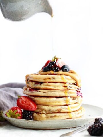 These Protein Pancakes Use Three Flours Most Pancake Recipes Skip