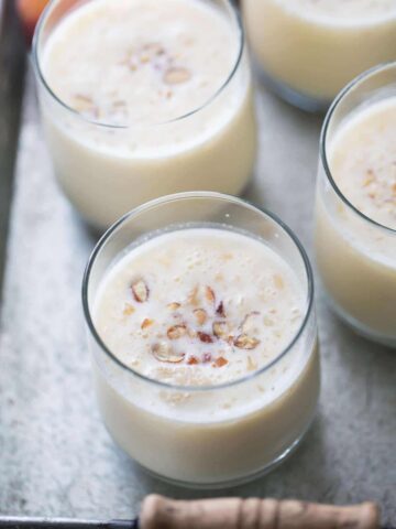 Summer Peaches Started Replacing Mangoes In Homemade Lassis