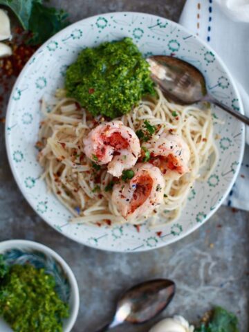 This Shrimp Pasta Made Me Look at Kale in a Different Way