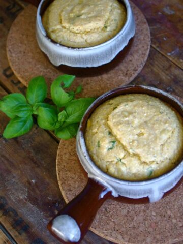 This Basil Cornbread Bakes Without Eggs, Butter, or Dairy Milk