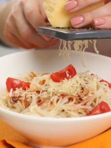I Take Pasta Off the Heat Before Adding Cheese