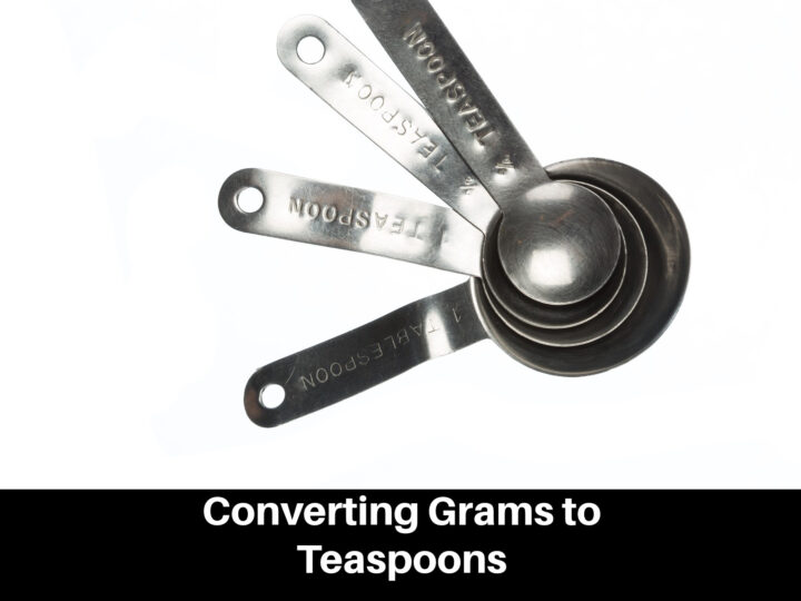 Converting Grams To Teaspoons converting-grams-to-teaspoons