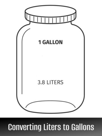 Converting Liters to Gallons